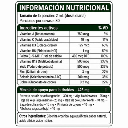 Serelia™ Equilibrio Tiroideo | Optimiza tu metabolismo dónde realmente falla: en tu Hìgado🫀🌿